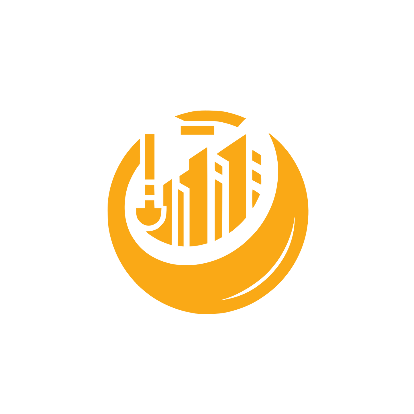 Urban Construction Logo #FAA916