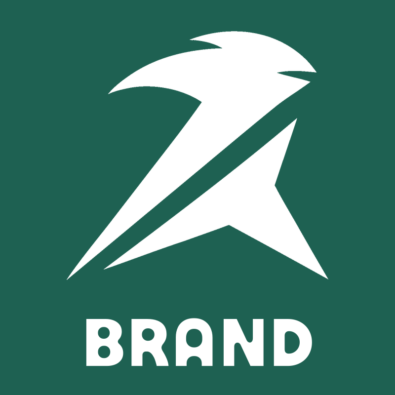 Swooping Falcon Silhouette Logo preview