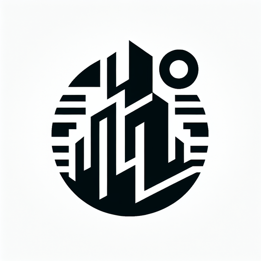 Building with Sun in Circle Logo