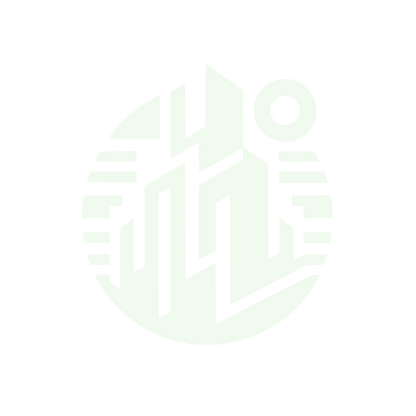 Building with Sun in Circle Logo #F1FAEE