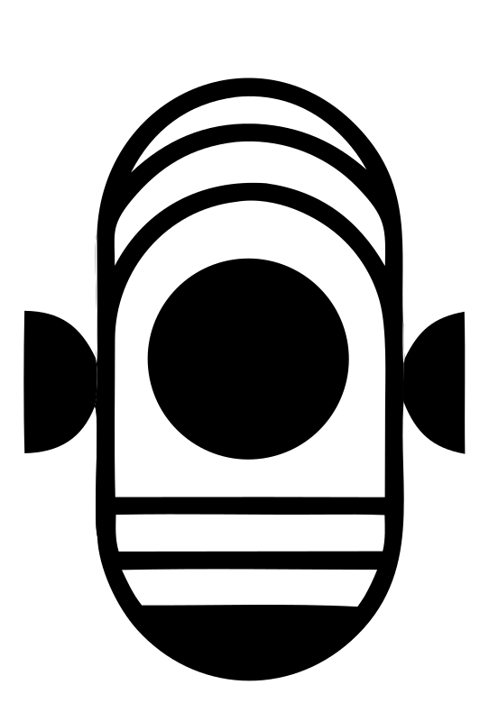 Bold Geometric Fish Logo