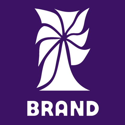 Tropical Palm Flower Logo preview