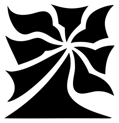 Swirling Daisy Bloom Logo