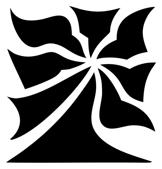 Swirling Daisy Bloom Logo