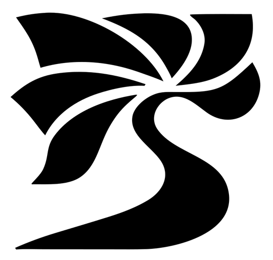 Flowing Daisy Petals Logo