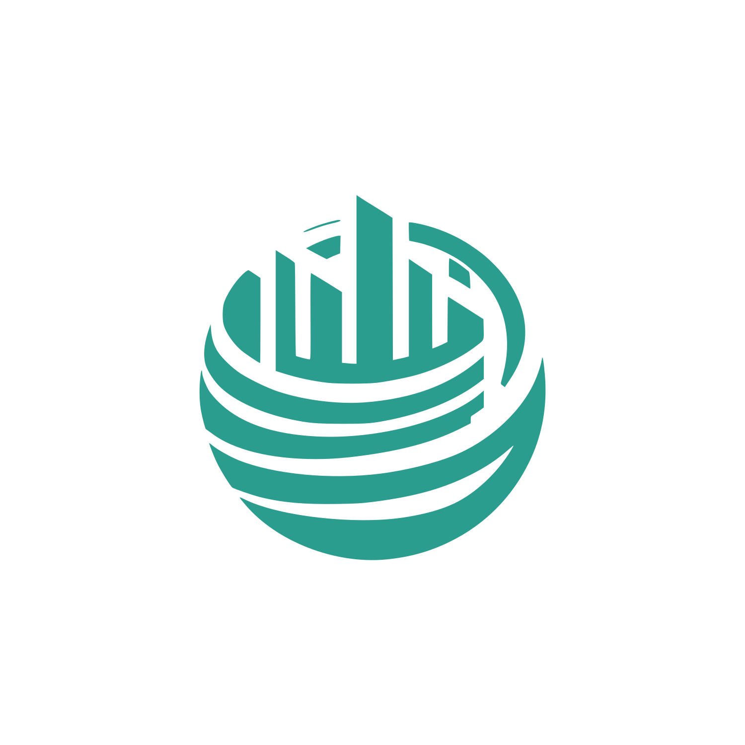 Cityscape Logo #2A9D8F