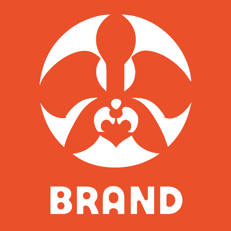 Orchid Negative Space Circle Logo preview