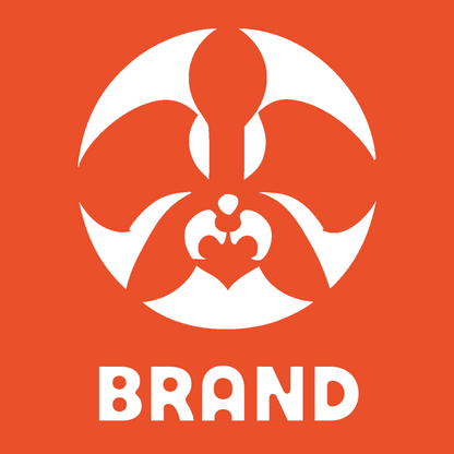 Orchid Negative Space Circle Logo preview