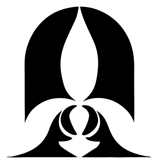 Orchid Arch Negative Space Logo