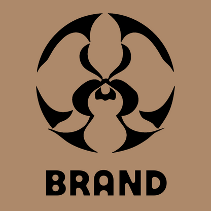 Tribal Orchid Circular Logo preview