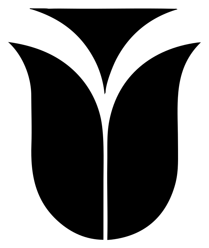 Tulip Flower Bold Logo