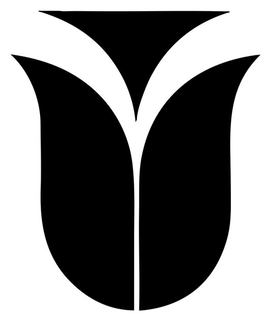 Tulip Flower Bold Logo