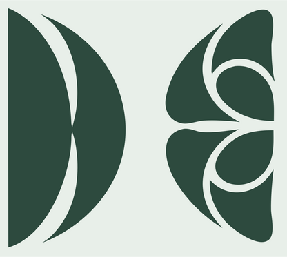 Peace Sign Logo #e8efe9/#2d4a3e