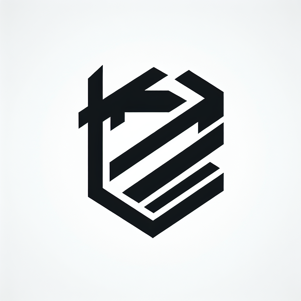 Line Emblem Shield Logo
