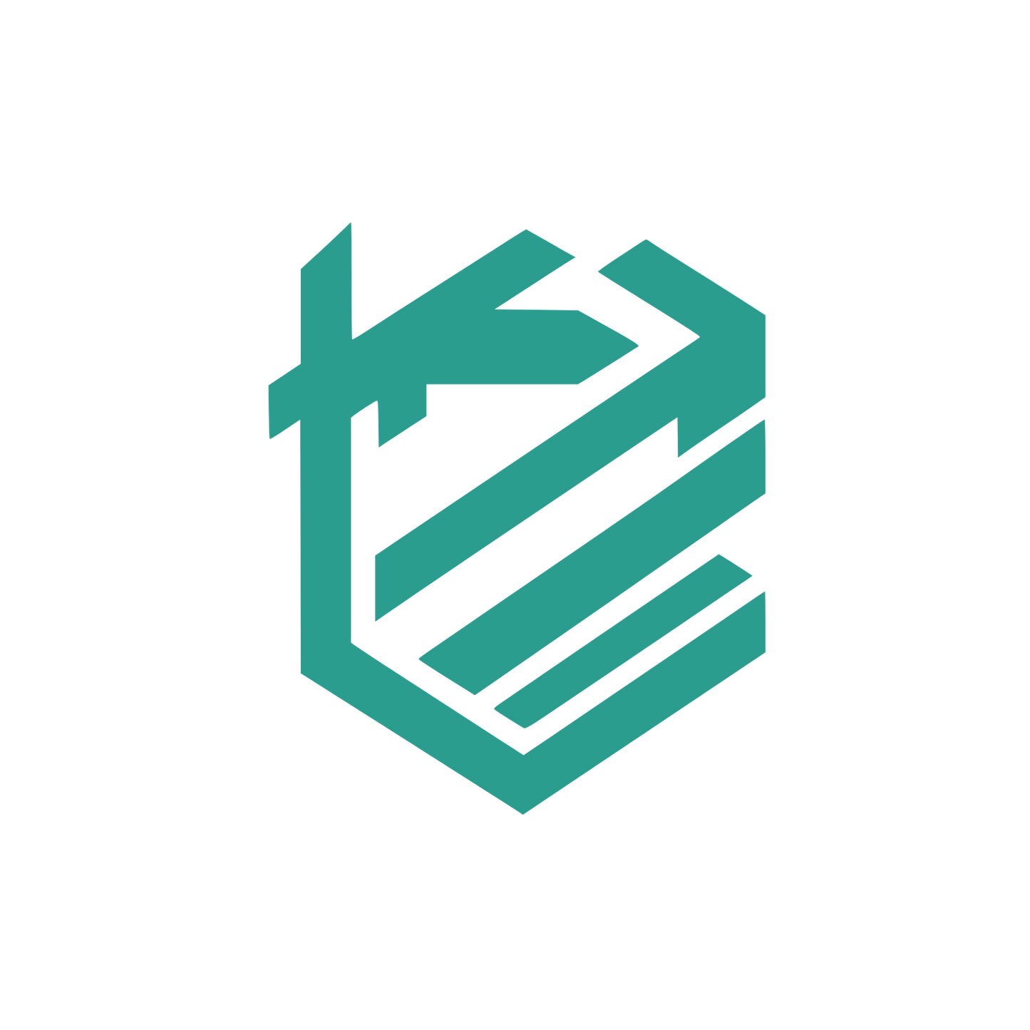 Line Emblem Shield Logo #2A9D8F