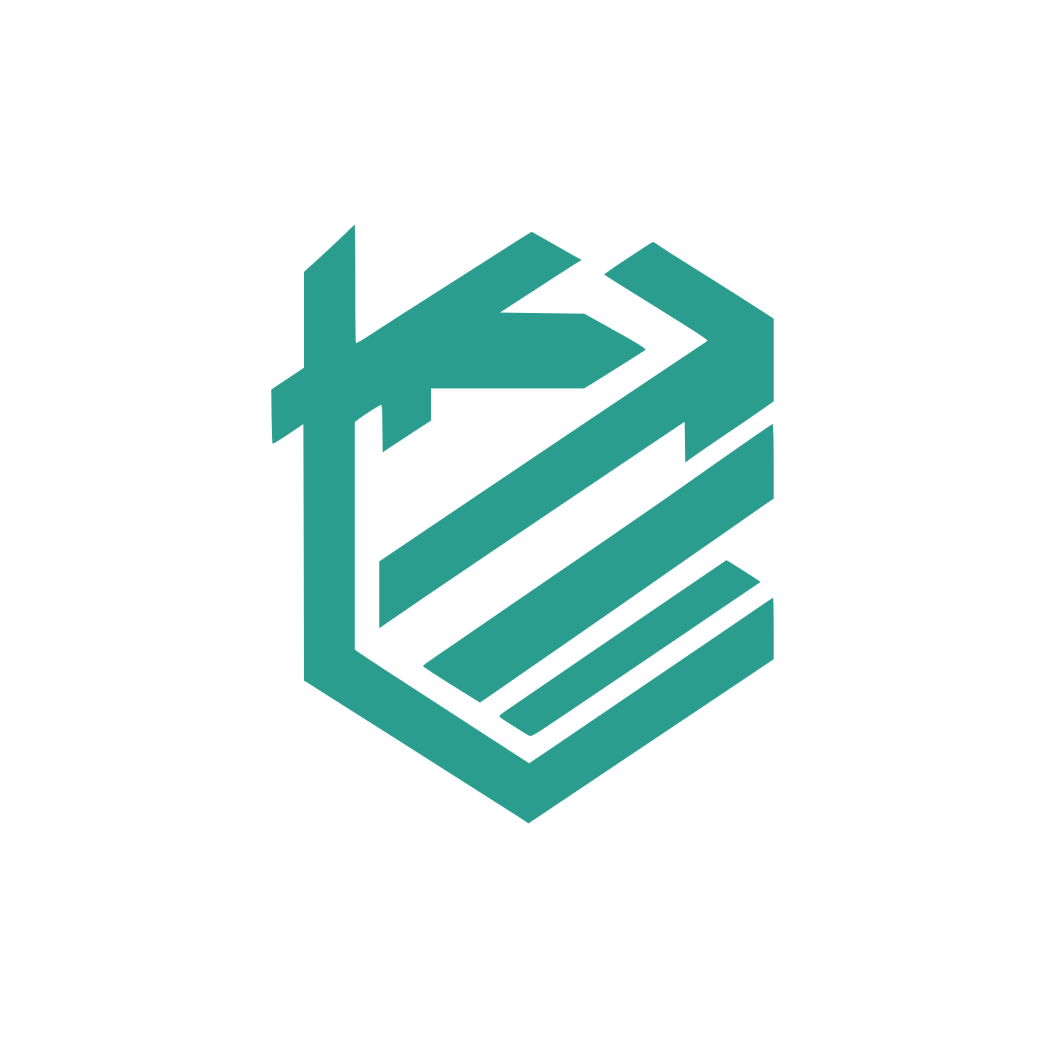 Line Emblem Shield Logo #2A9D8F