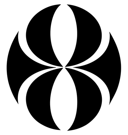Overlapping Petal Circle Logo