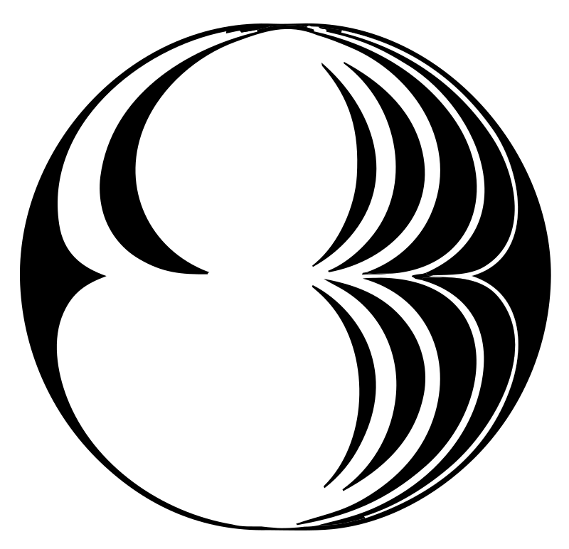 Layered Wing Circle Logo