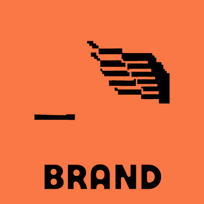 Retro Pixel Feather Logo preview
