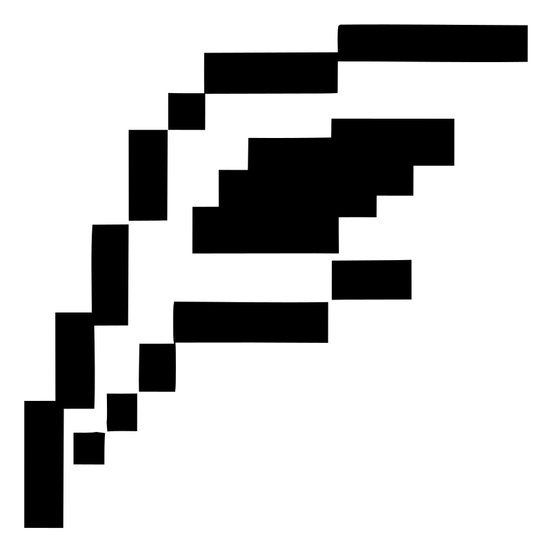 8-Bit Wing Feather Logo