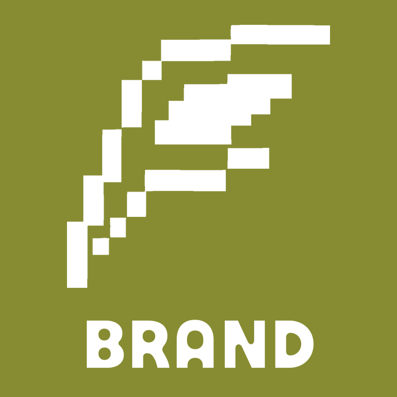 8-Bit Wing Feather Logo preview