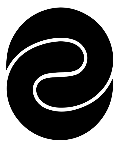 Oval Swirl Loop Logo