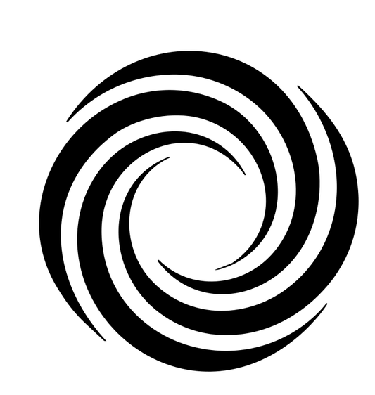Spiral Vortex Swirl Logo