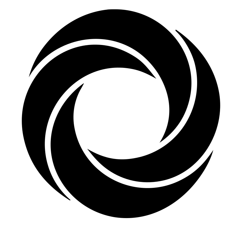 Rotating Aperture Circle Logo