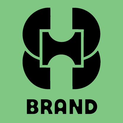 Dual Circle Brain Pictogram Logo preview