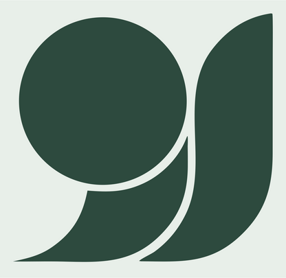 Quotation Mark Brain Logo #e8efe9/#2d4a3e