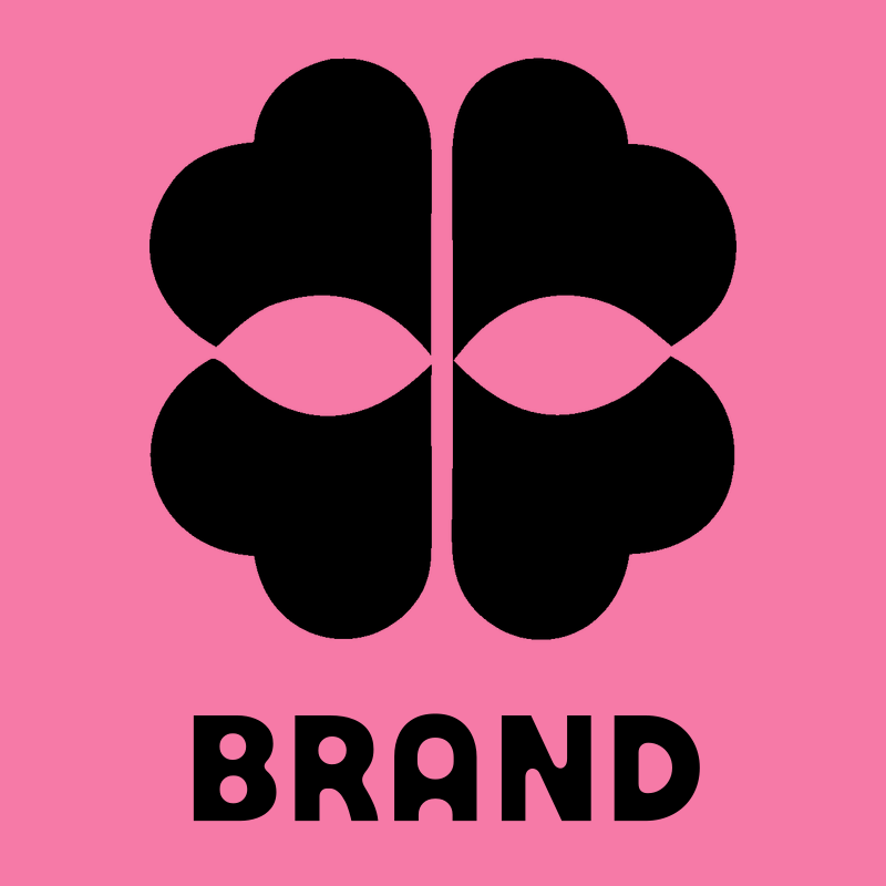 Four-Leaf Brain Pictogram Logo preview