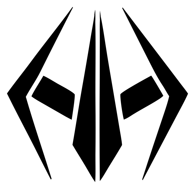 Angular Drone Emblem Logo
