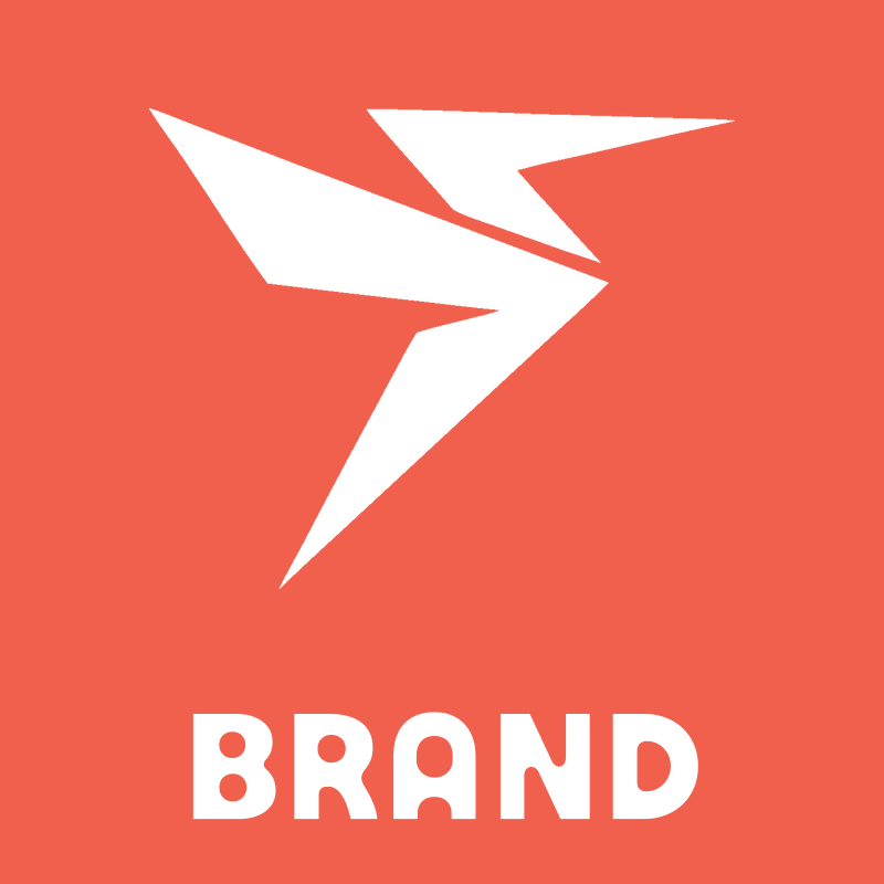 Sharp Lightning Bolt Drone Logo preview