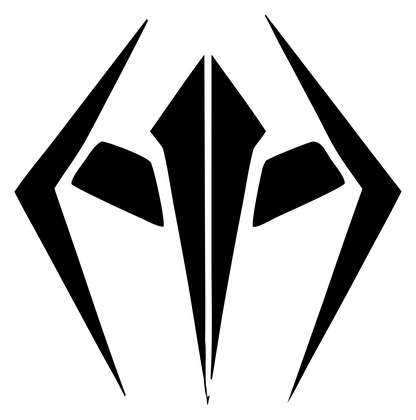 Spider Fang Drone Logo #ffffff/#000000