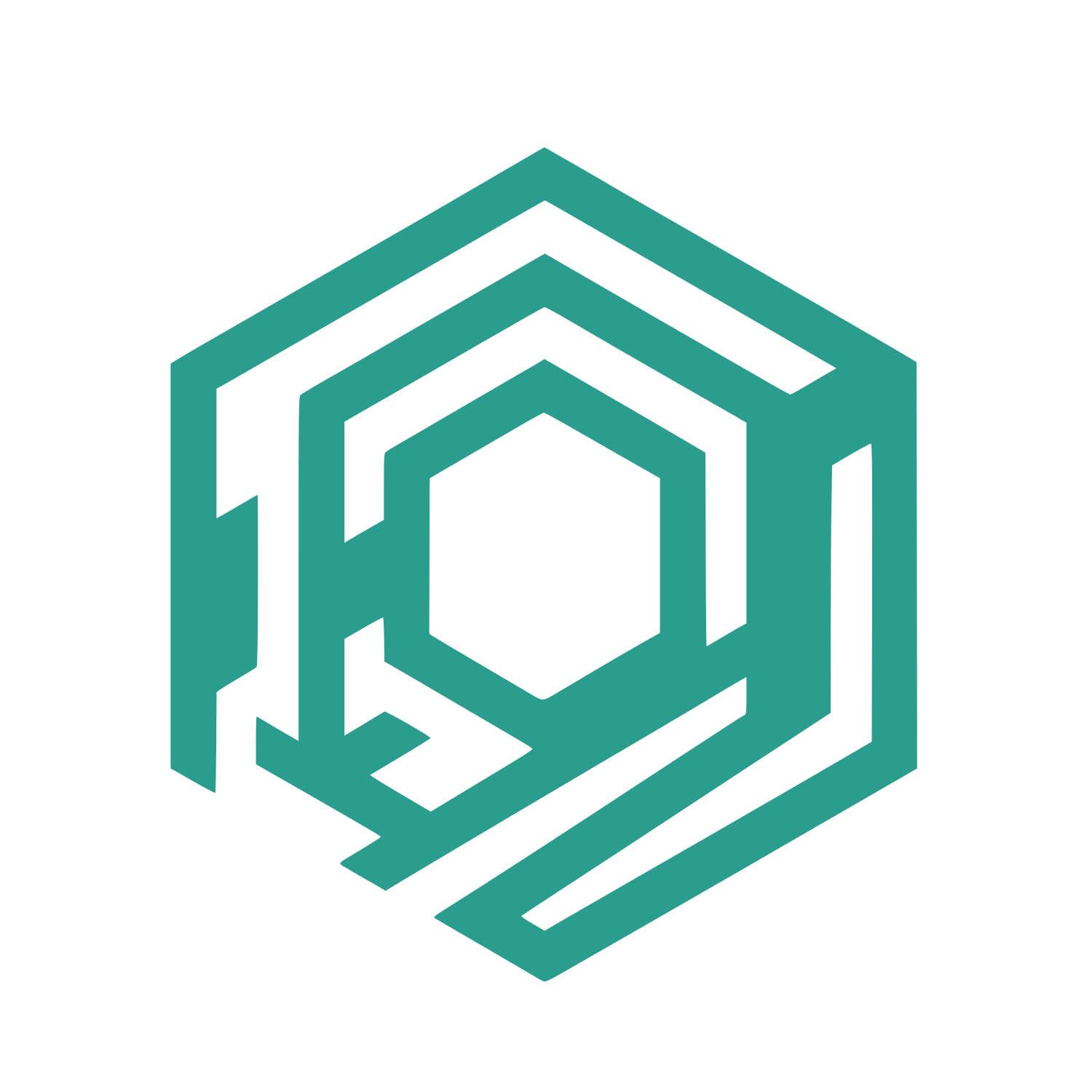 Hexagon Logo #2A9D8F