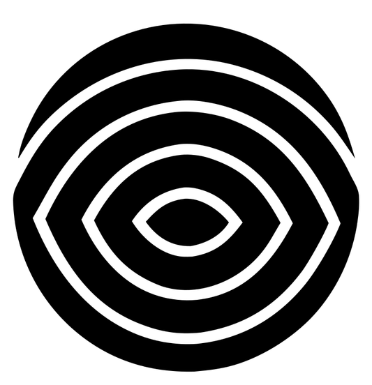 Eye Fingerprint Circle Logo