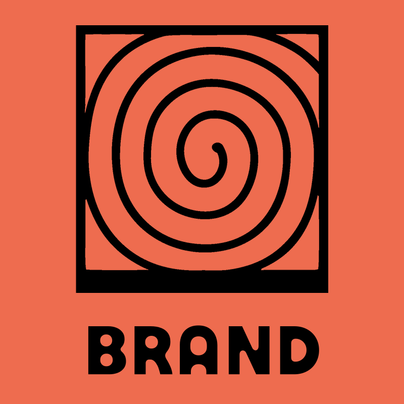 Spiral Square Fingerprint Logo preview