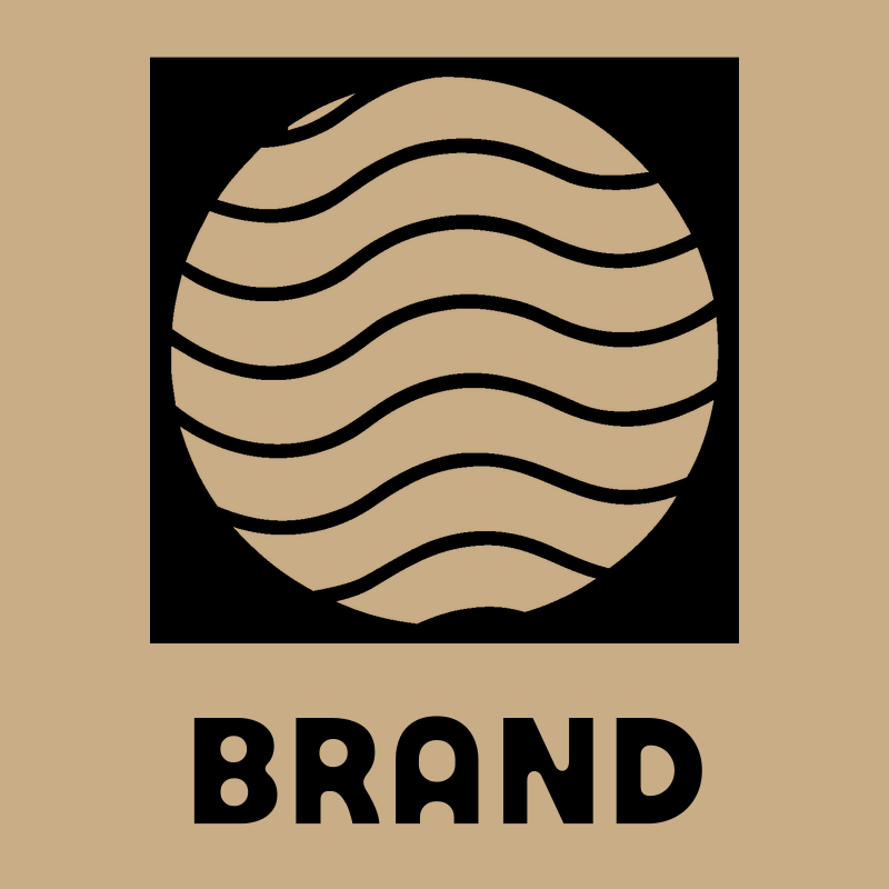 Wave Lines Circle Logo preview