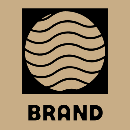 Wave Lines Circle Logo preview