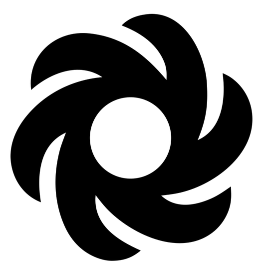 Spinning Vortex Swirl Logo