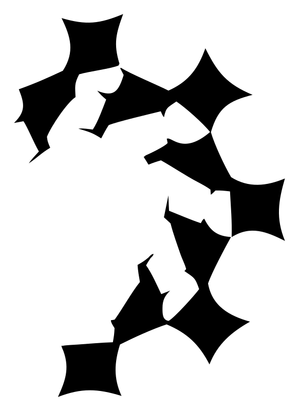 Fragmented Claw Burst Logo