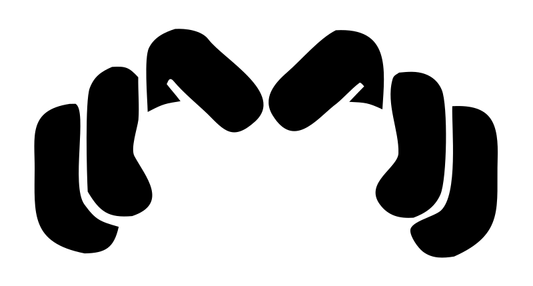 Bold Praying Hands Logo