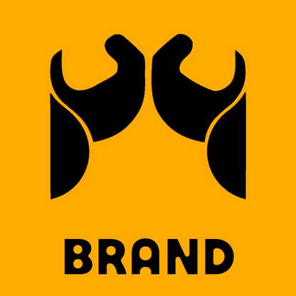 Mirrored Praying Hands Logo preview