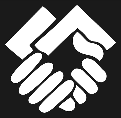 Handshake Bold Logo #1a1a1a/#ffffff