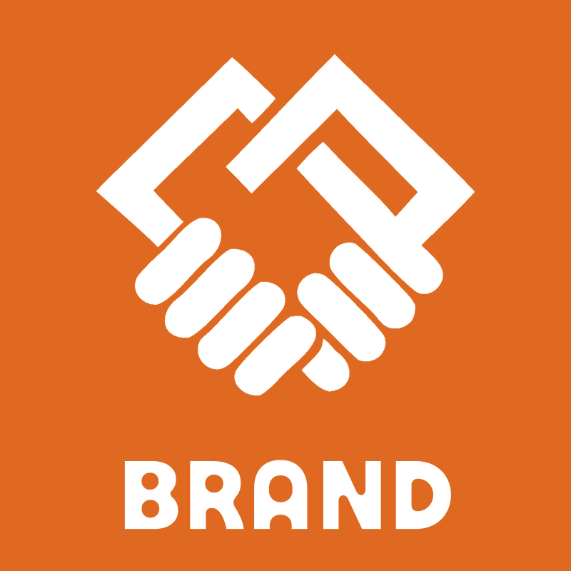 Angular Handshake Bracket Logo preview