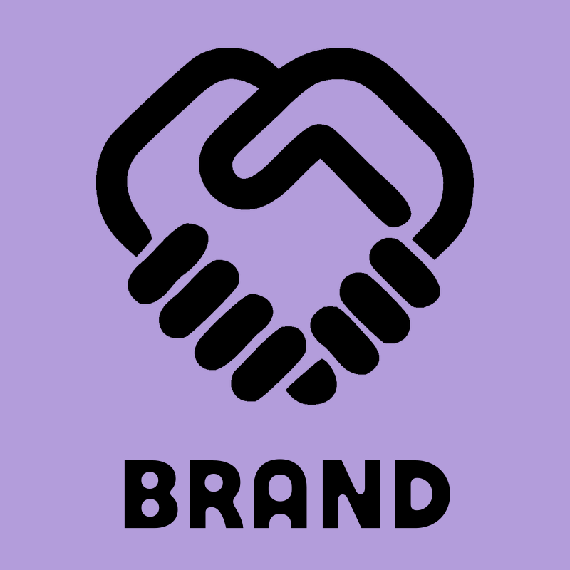 Monoline Handshake Fingers Logo preview