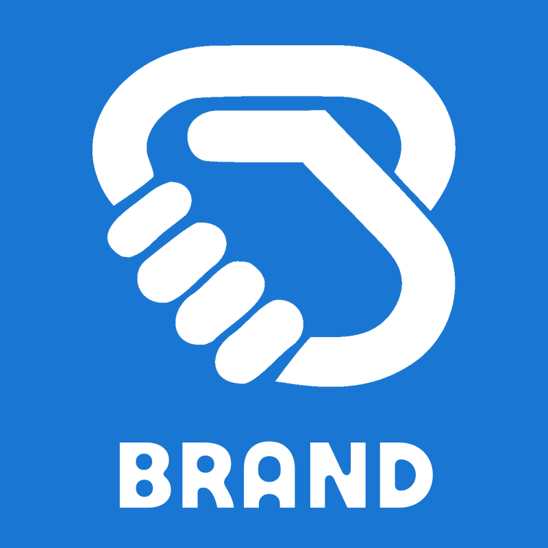 Rounded Handshake Clasp Logo preview