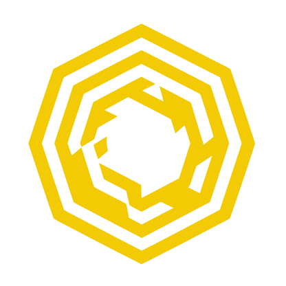 Octagon Logo #F2CB05