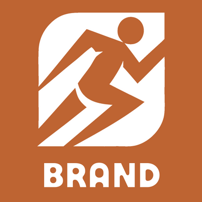 Runner Rounded Square Logo preview