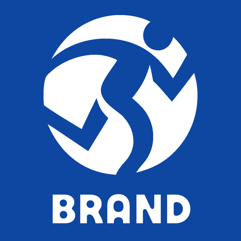 Dynamic Runner Circular Logo preview